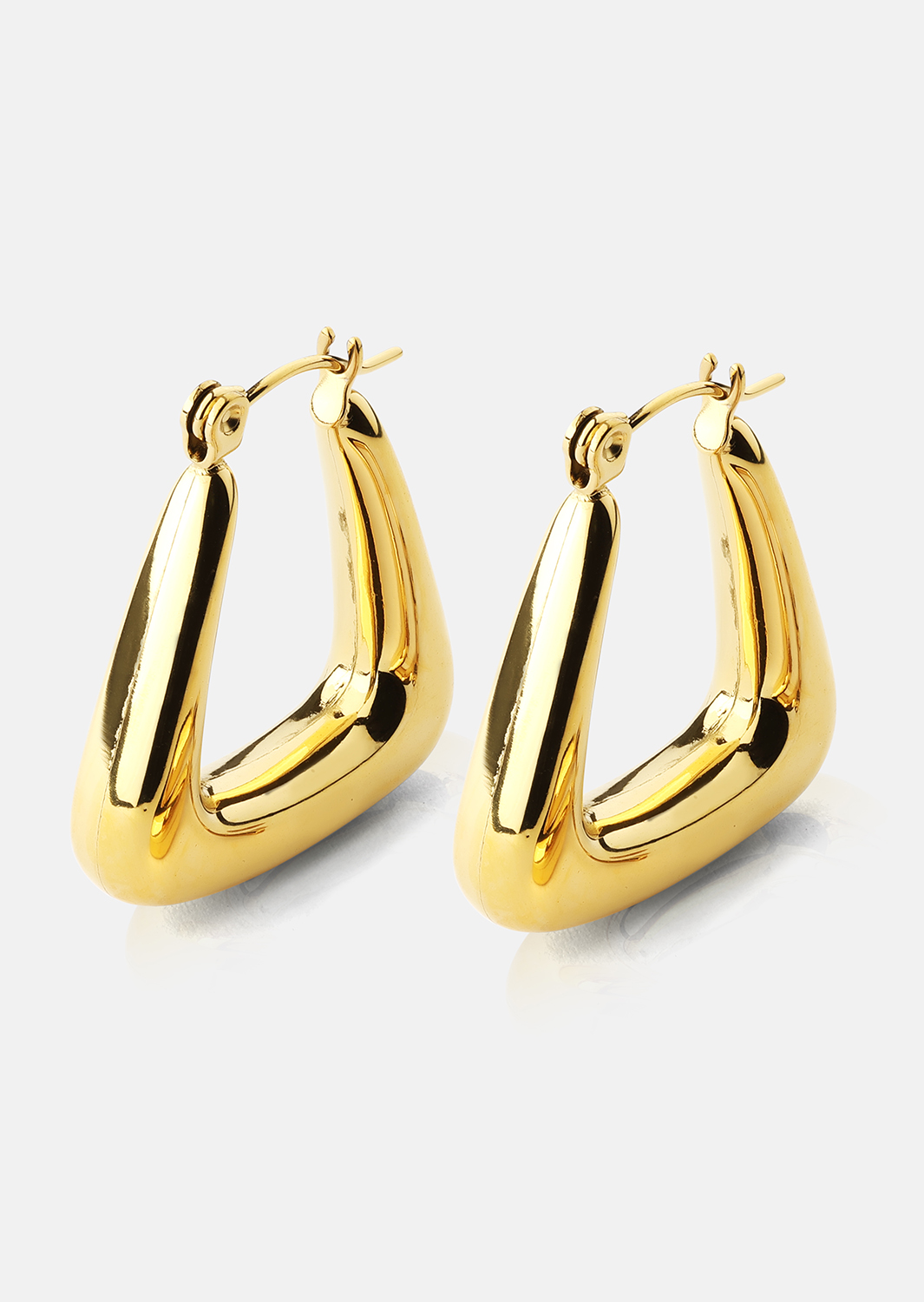 Ohrring TriBold - 18k Gold Plated