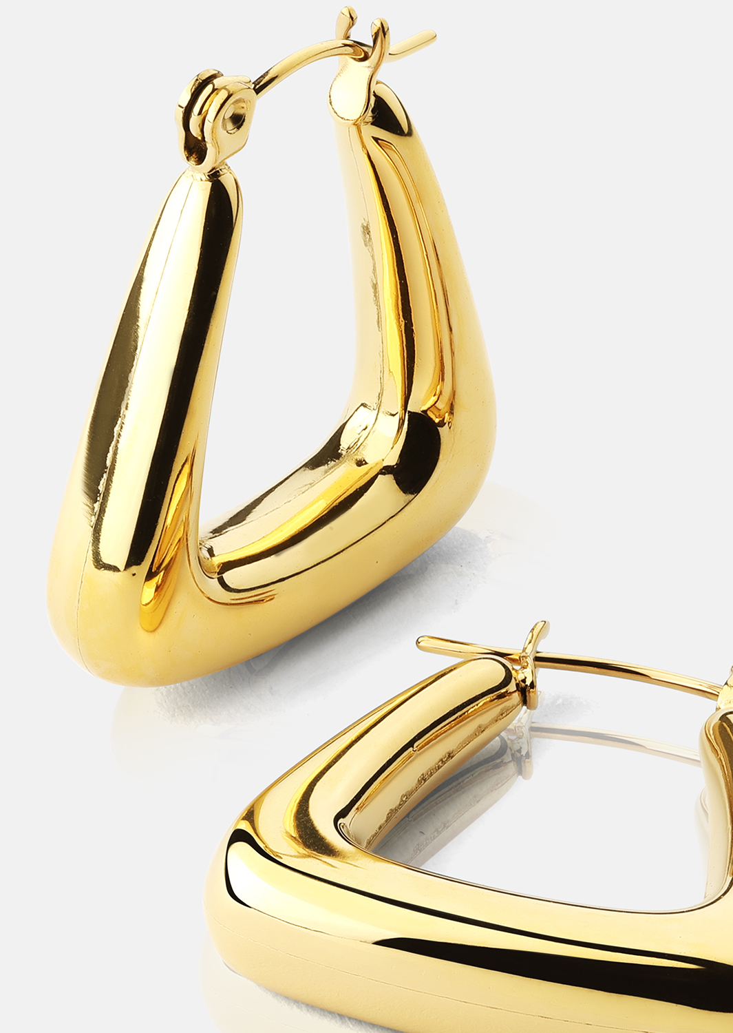 Ohrring TriBold - 18k Gold Plated
