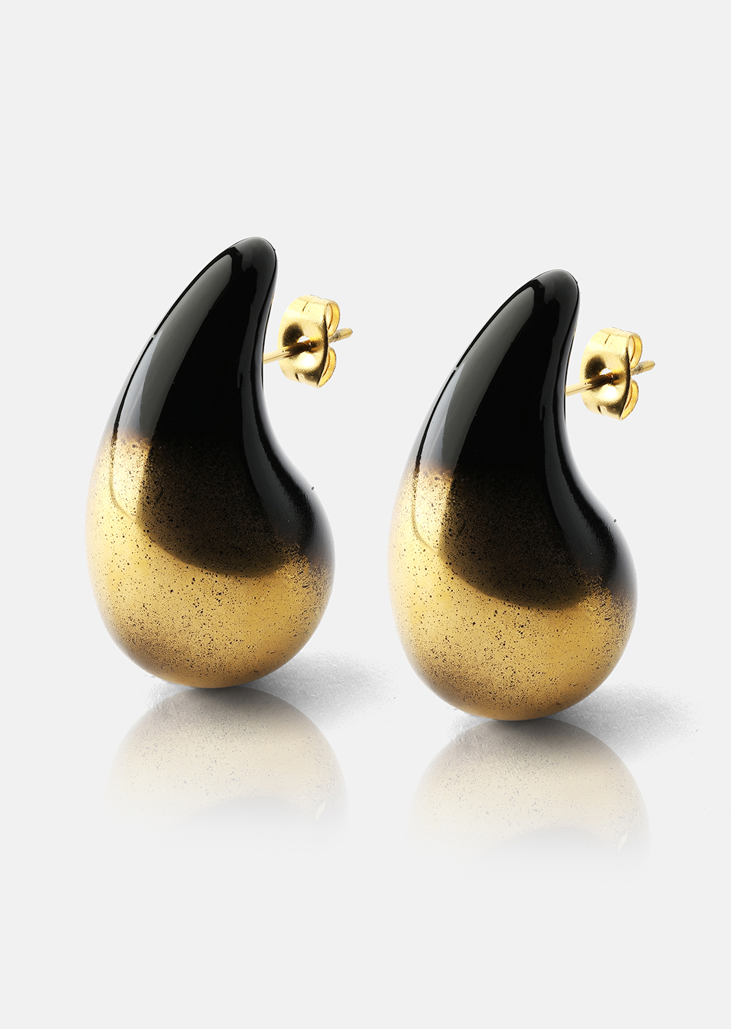 Ohrringe Verdé Glow – 18k Gold Plated