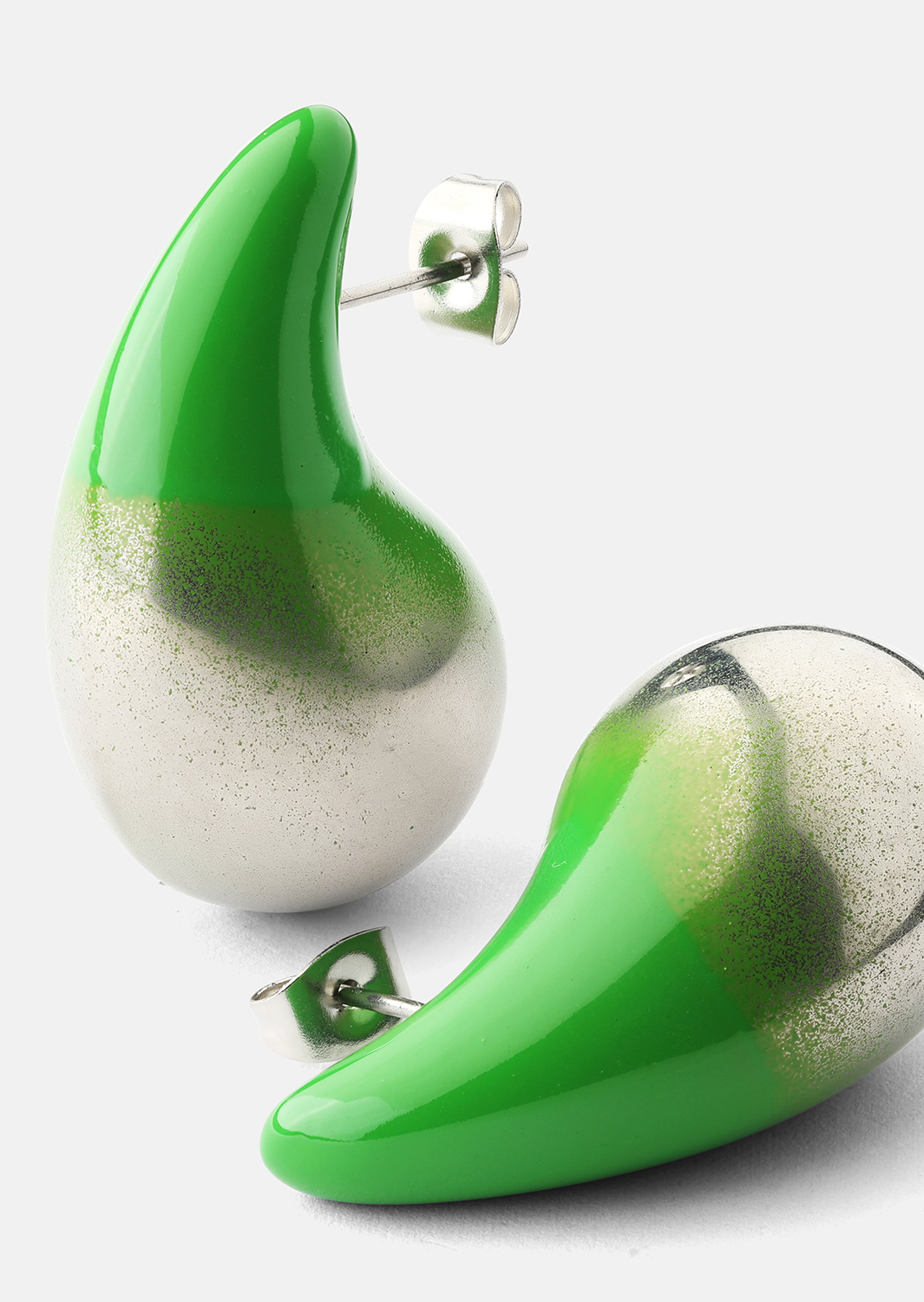 Ohrringe Verdé Glow – Versilbert