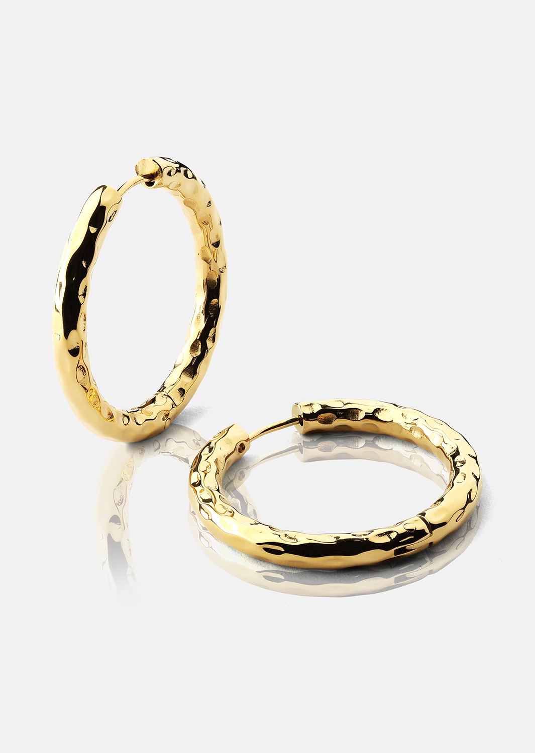 Ohrring Everyday Hoops - 18k Vergoldet