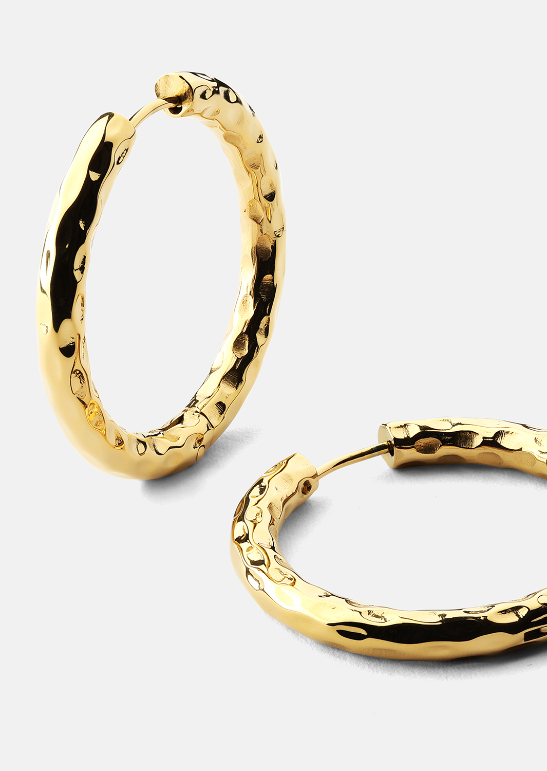 Ohrring Everyday Hoops - 18k Vergoldet