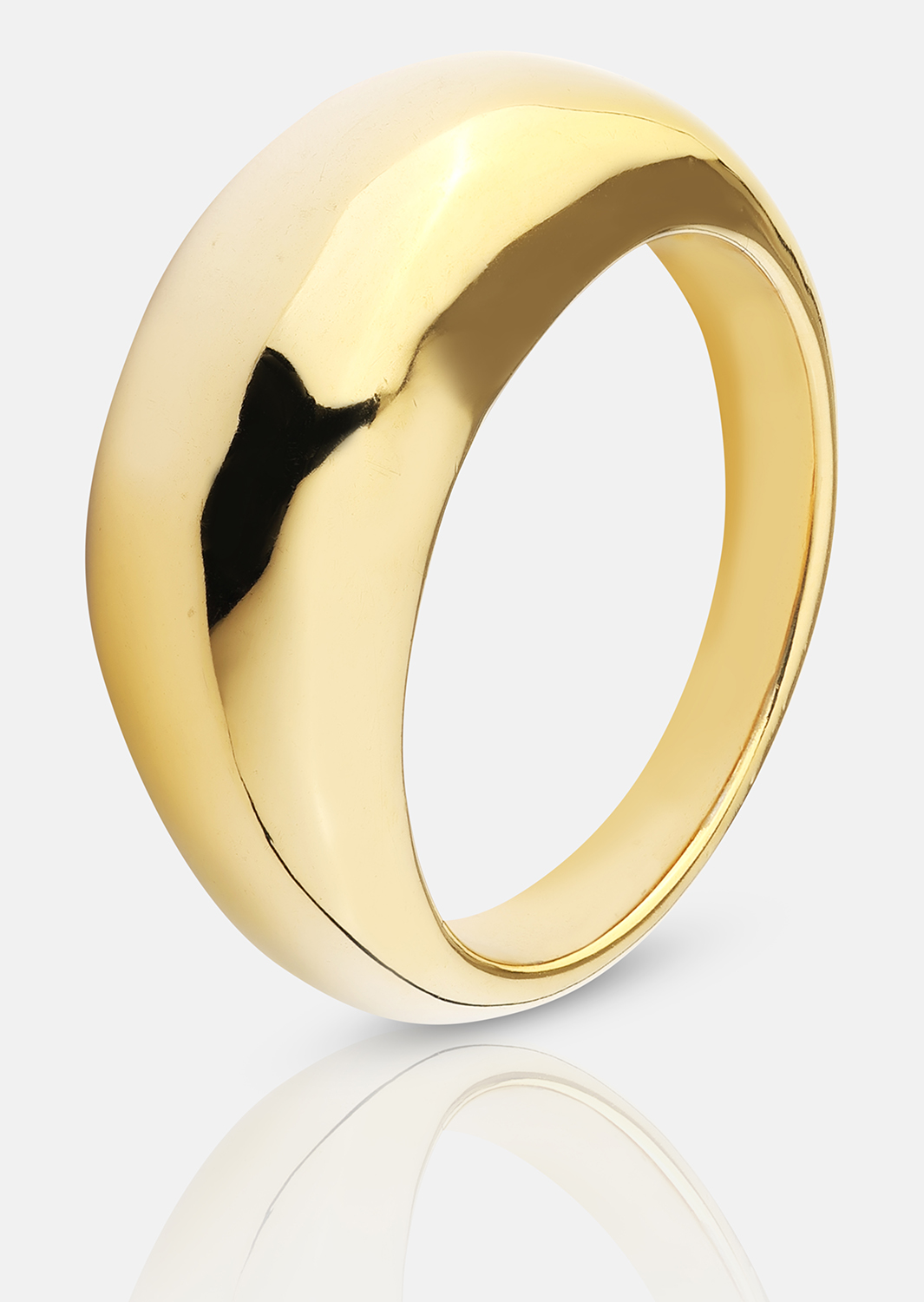 Golden Bold Ring - 18K Vergoldet