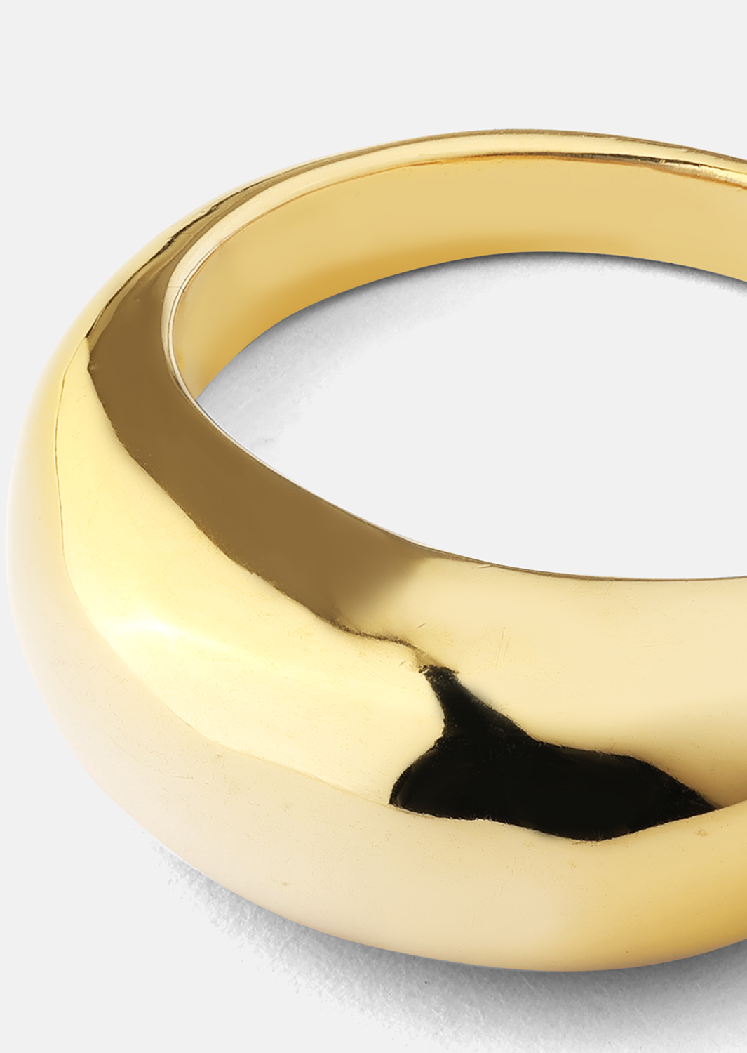 Golden Bold Ring - 18K Vergoldet