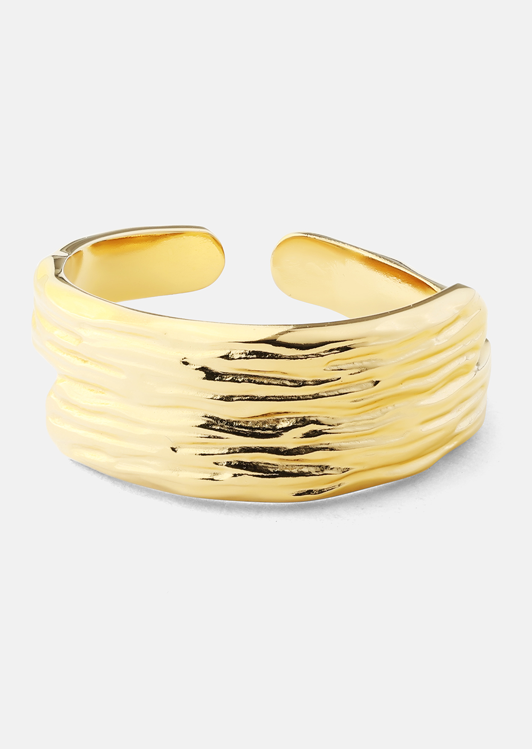 Wavena Ring - 18k Vergoldet