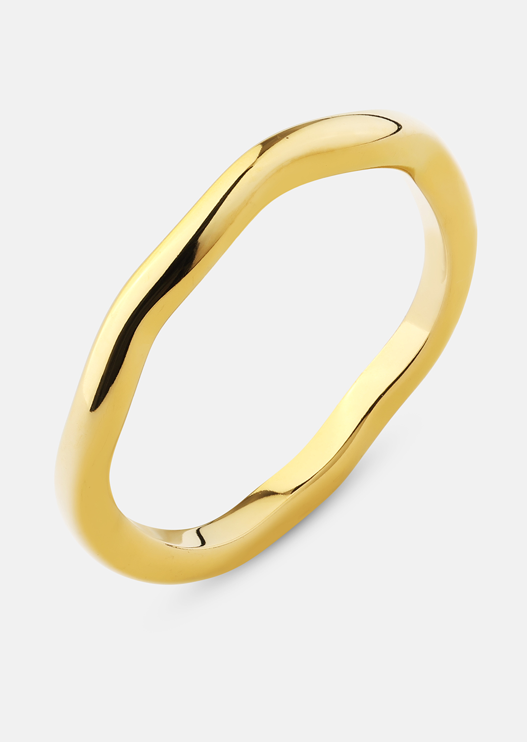 Ring Wave Gold- 18k vergoldet