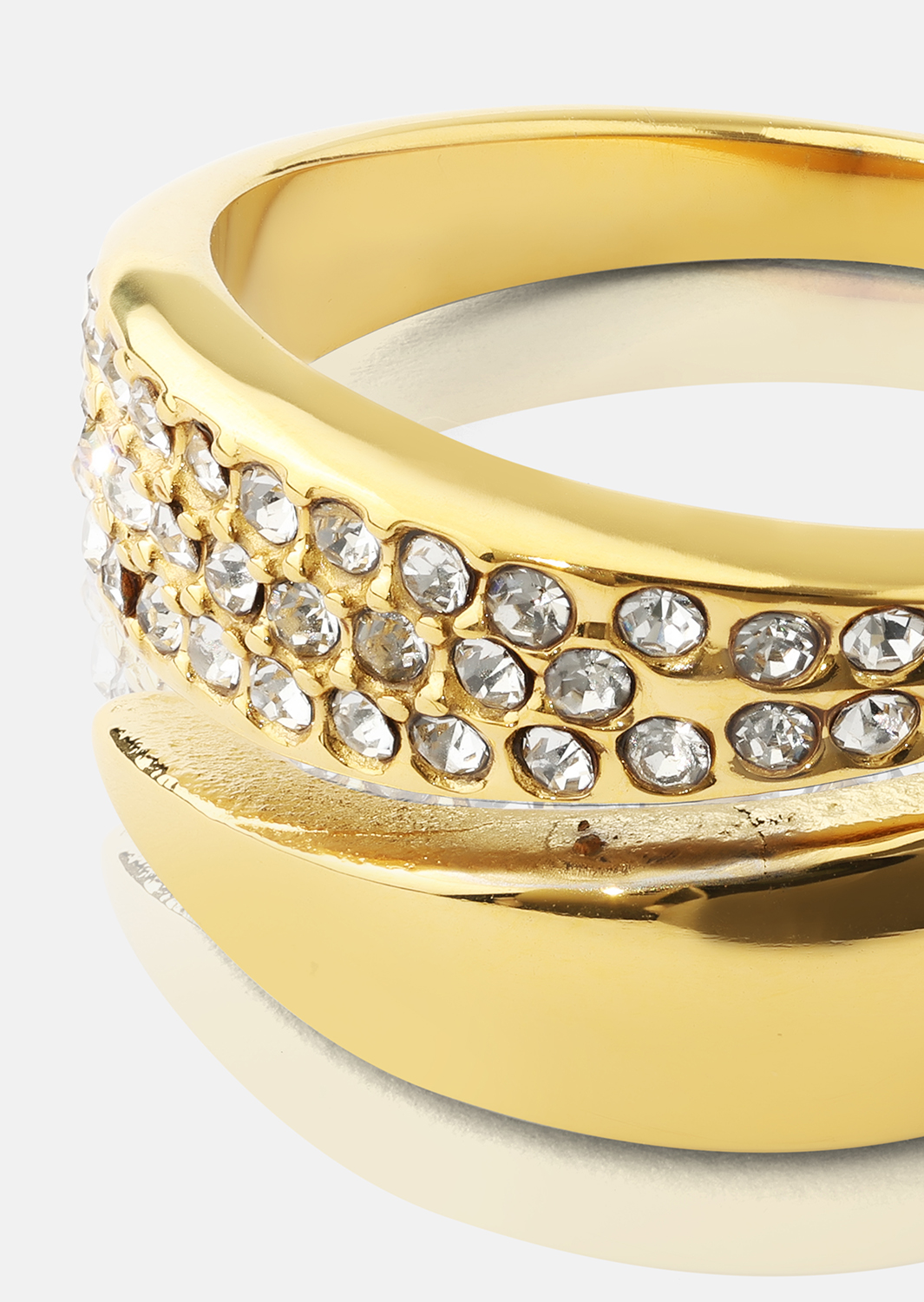 Glint Ring - 18K Vergoldet