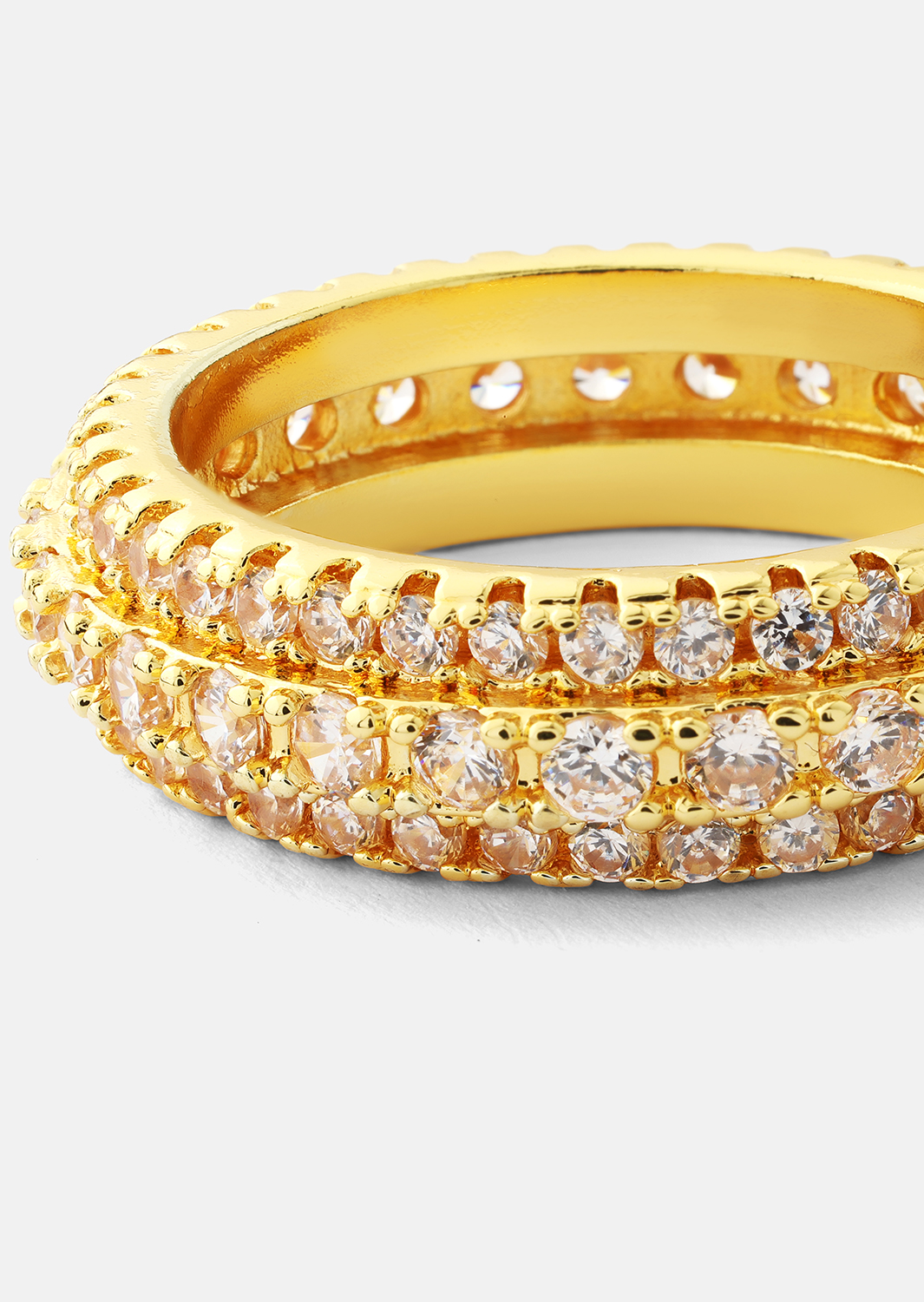 Ring Crystal Shimmer - 18k vergoldet