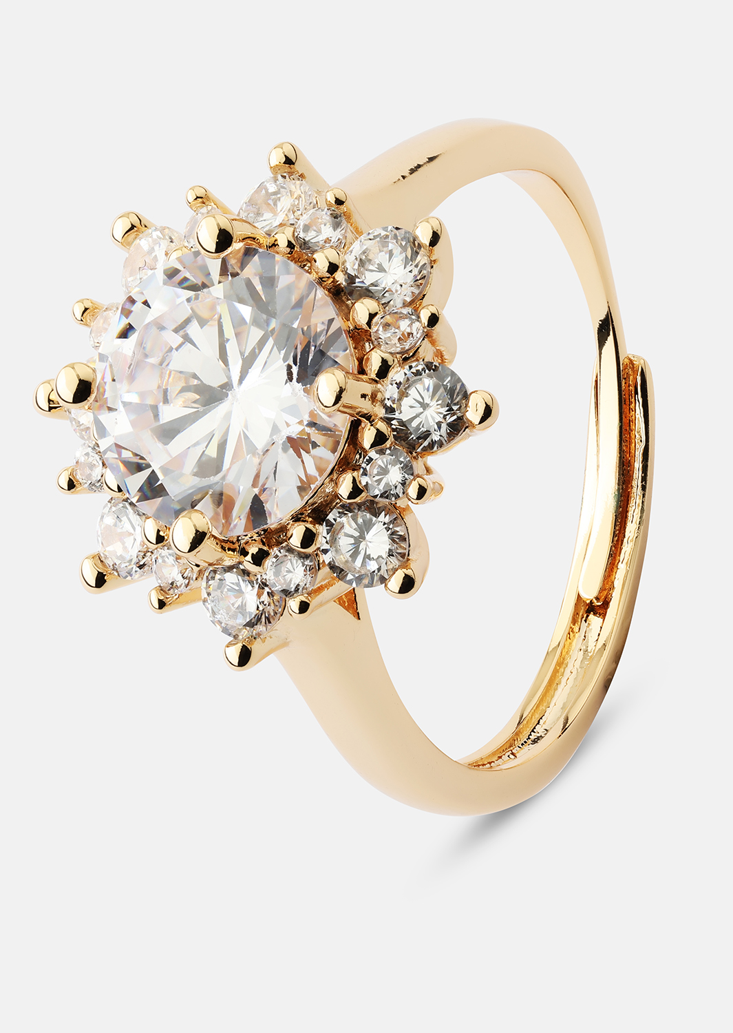 Ring Soleil - Rose Vergoldet