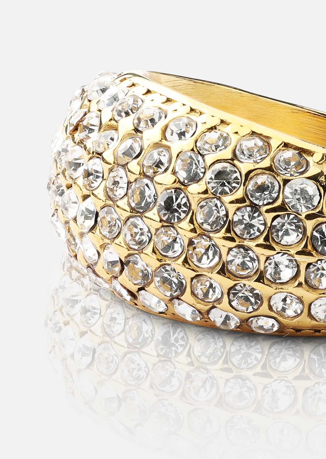 Stella Glimmer Ring - 18k Vergoldet