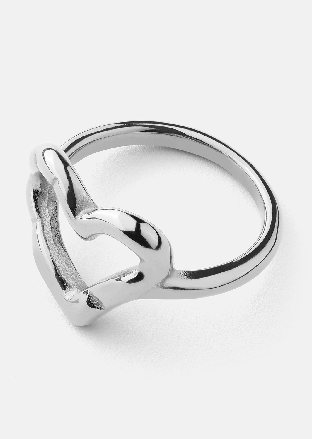 Ring Heartbeat - Versilbert