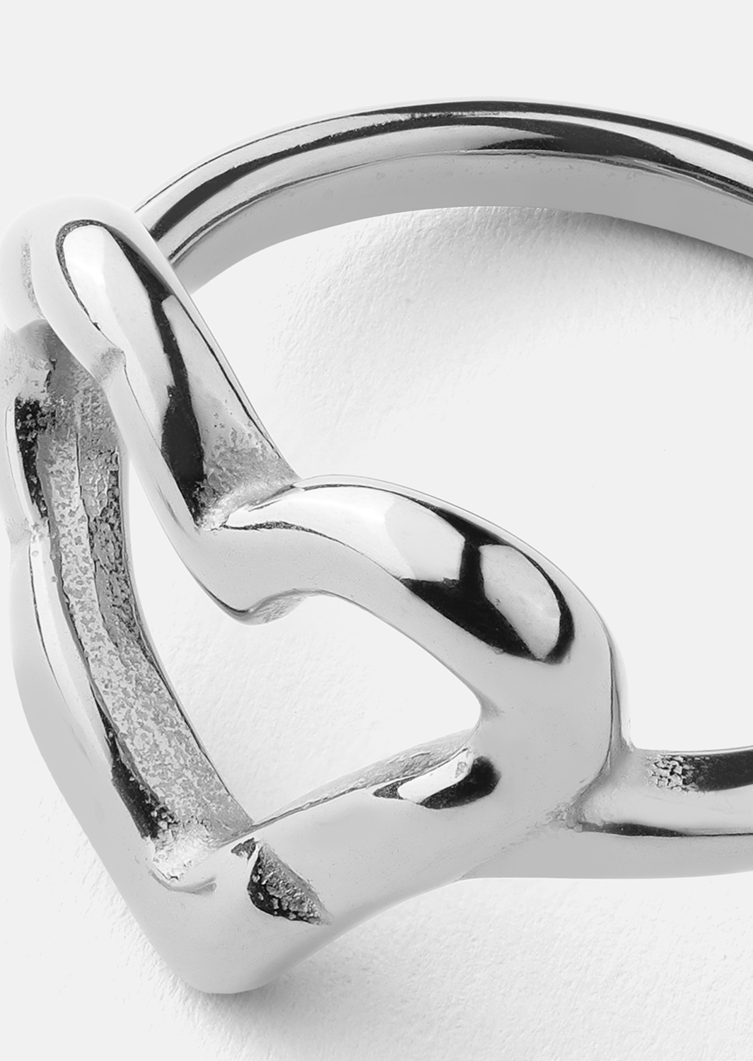 Ring Heartbeat - Versilbert