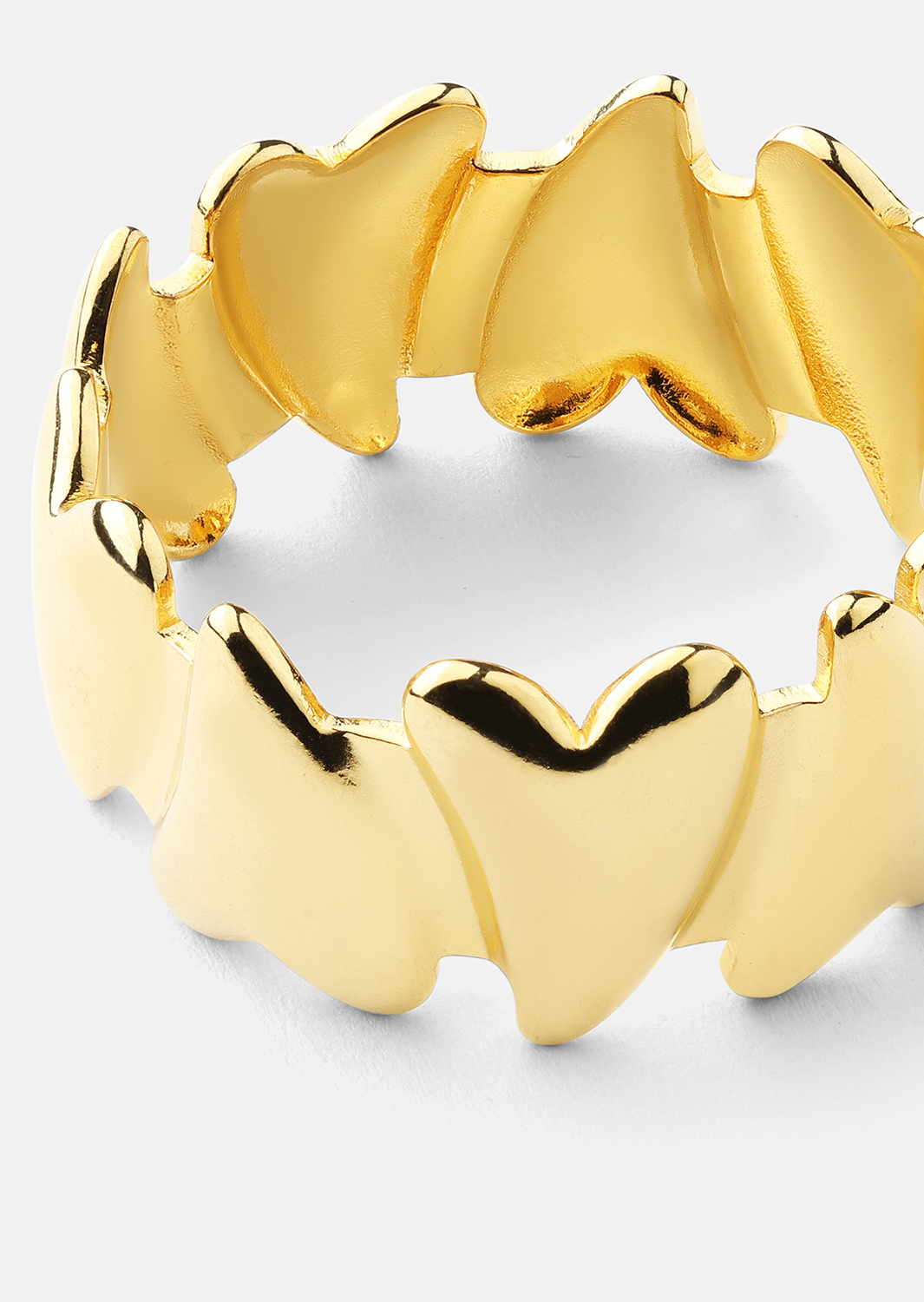 Ring Heartglow - 18k Vergoldet