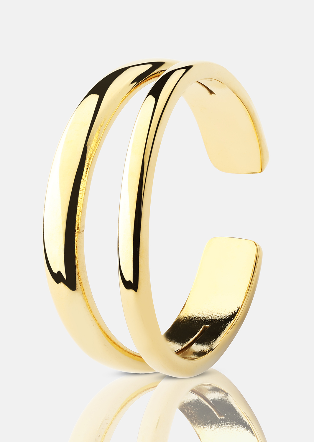Apertura Ring - 18k Vergoldet