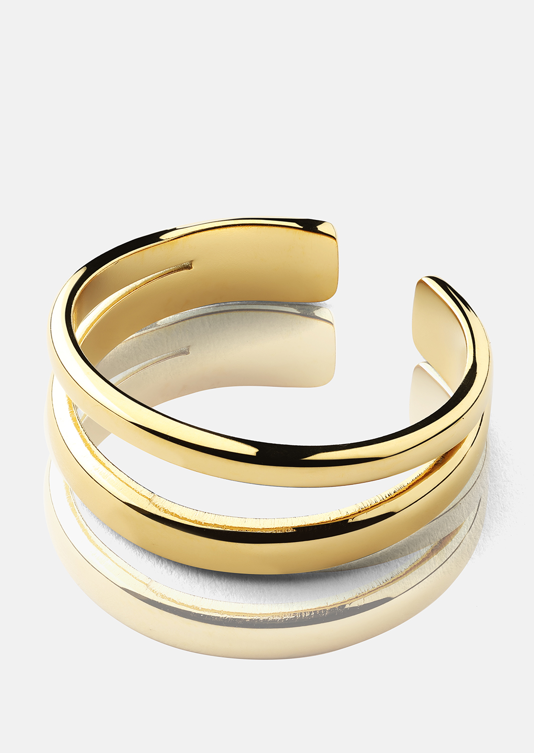 Apertura Ring - 18k Vergoldet