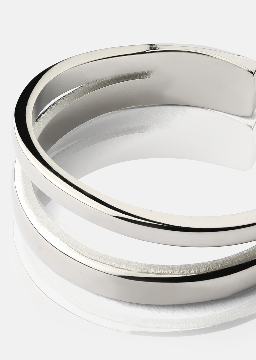 Apertura Ring - Versilbert