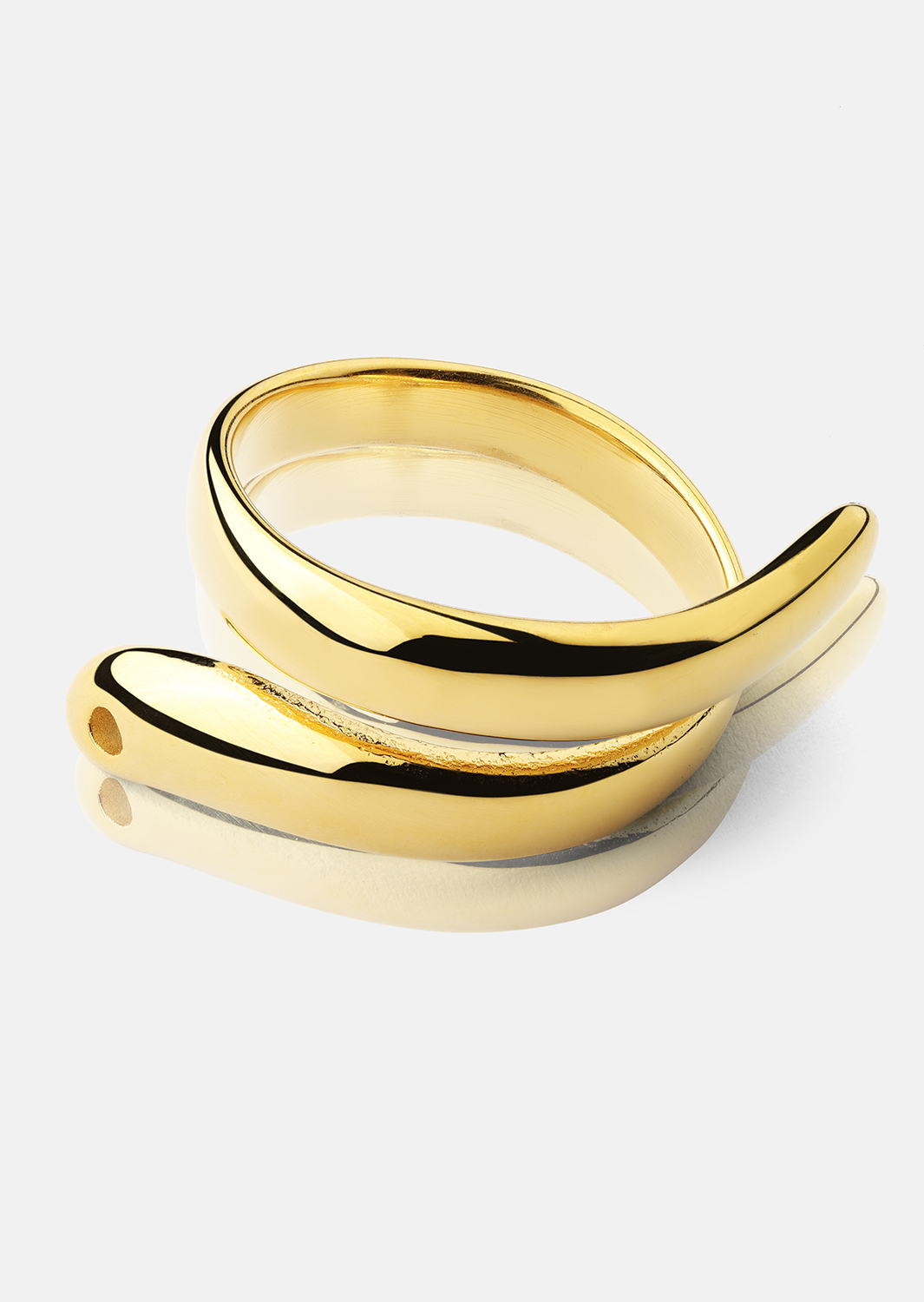 Ring Wave - 18k Vergoldet