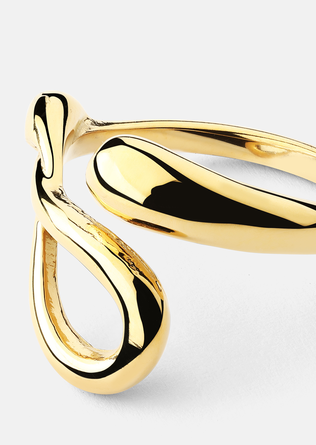 Ring Loop - 18k Vergoldet